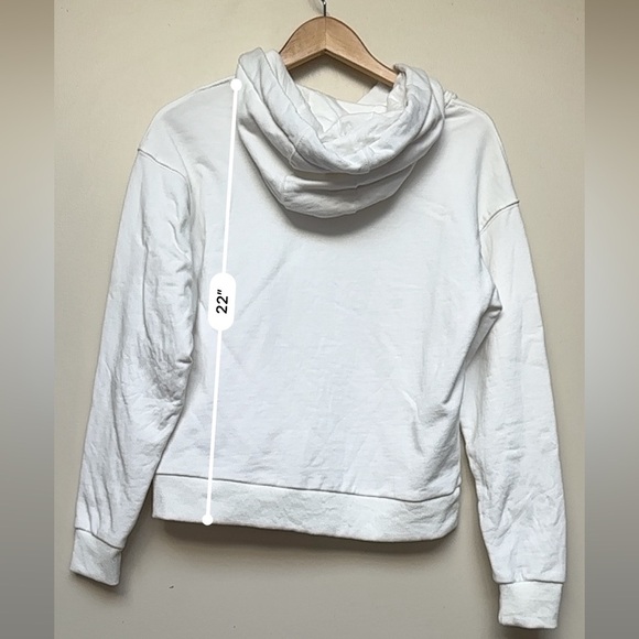 Karl Lagerfeld Ikonik Choupette Cat Embroidered Hoodie XS - White - Picture 9 of 9